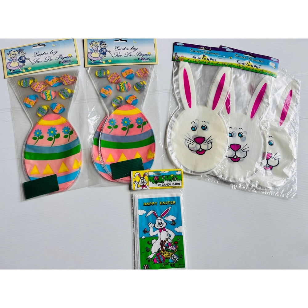 Vintage 90s Easter Favors Bag